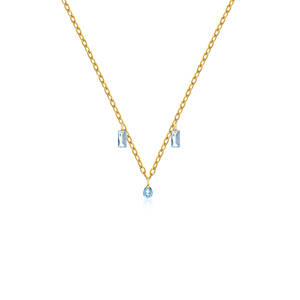 كولية ذهب مرصع بأحجار