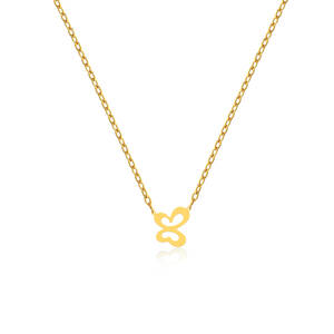 كولية ذهب فراشة