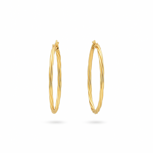 أقراط دائرية