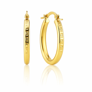 أقراط دائرية