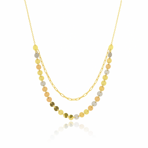 قلادة ذهب صفين