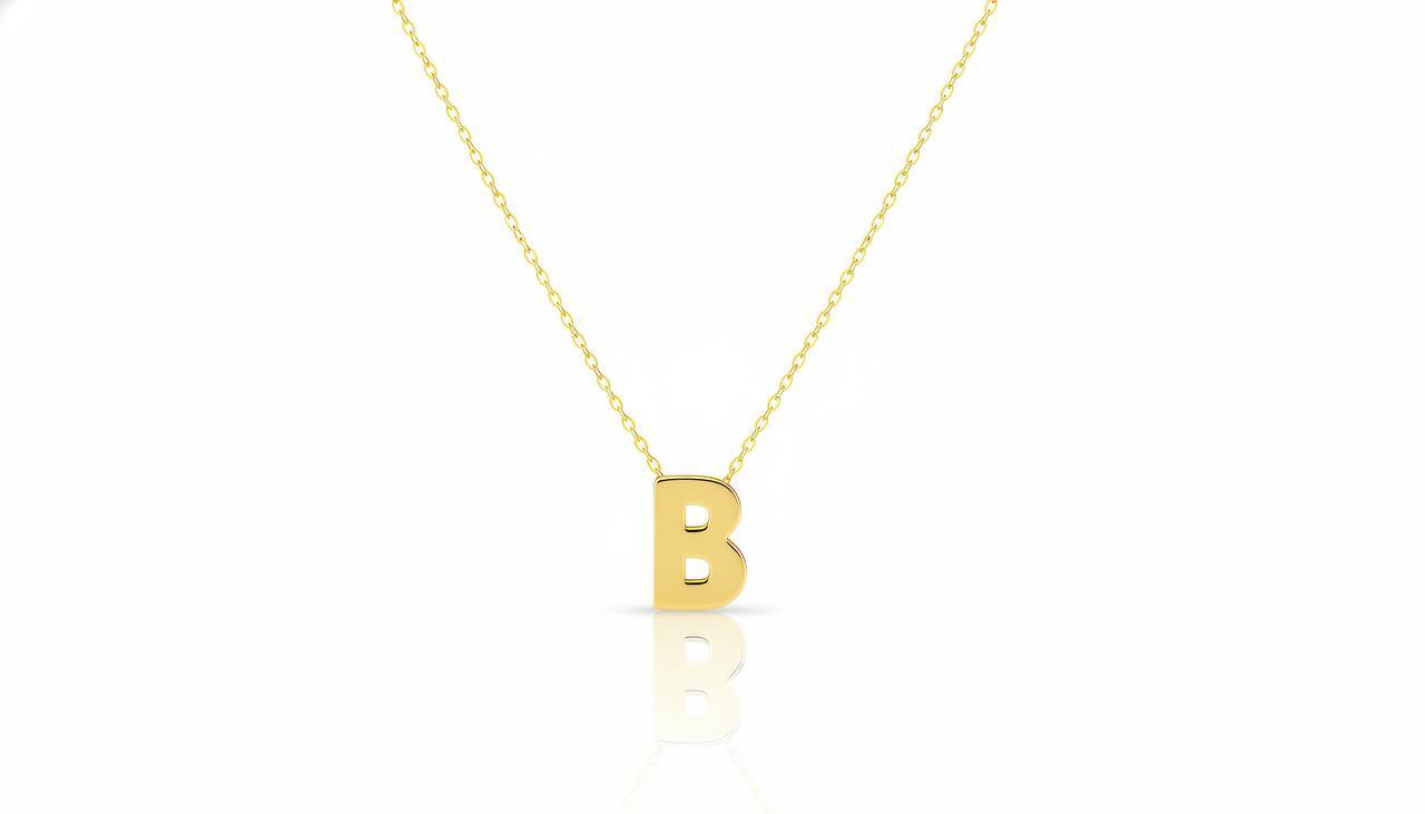 Gold Necklace 3D