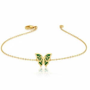 انسيال ذهب فراشه