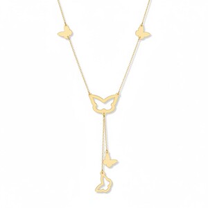 قلادة الفراشه