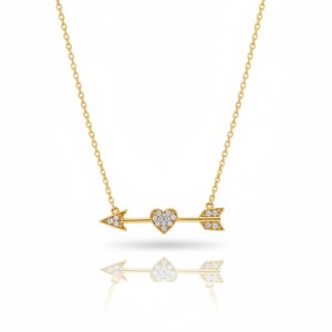 قلاده ذهبيه سهم