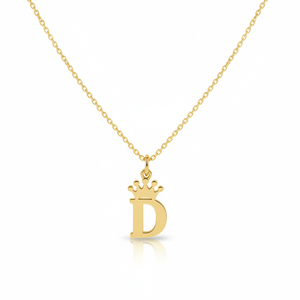قلادة حرف D الملكيه
